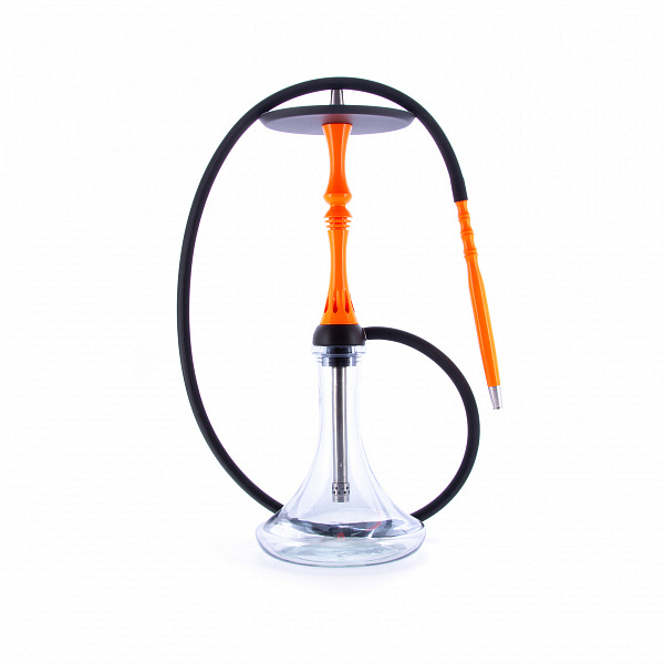 Кальян Alpha Hookah Kappa Orange Fluor (Оранжевый, 56 см) в Новосибирске