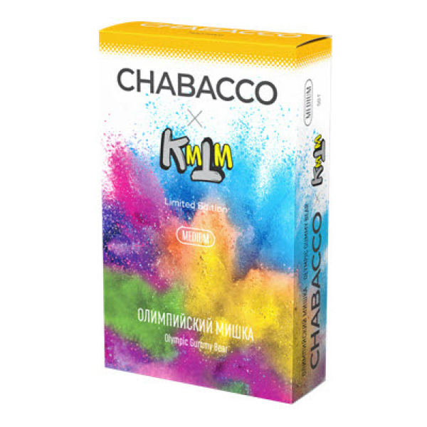 Смесь Chabacco Medium OLYMPIC GUMMY BEAR (ОЛИМПИЙСКИЙ МИШКА) 50 гр в Новосибирске