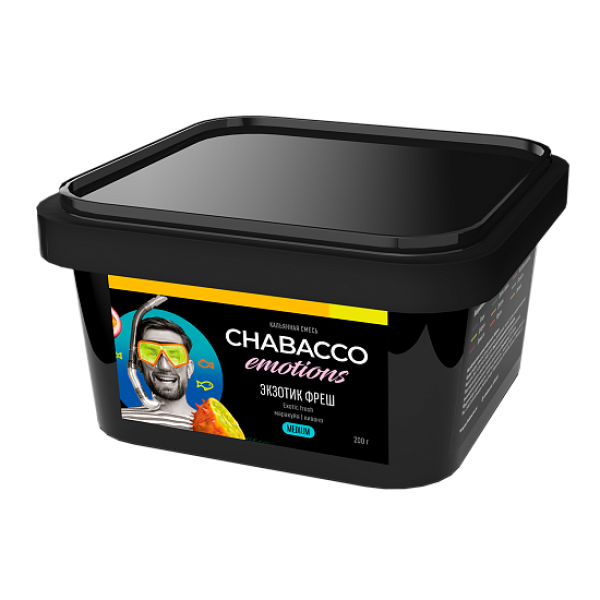 Смесь Chabacco Medium Emotions Exotic fresh (Экзотик фреш) 200 гр в Новосибирске