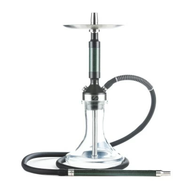 Кальян Conceptic Design Smart Carbon Green Pro (41 см) в Новосибирске