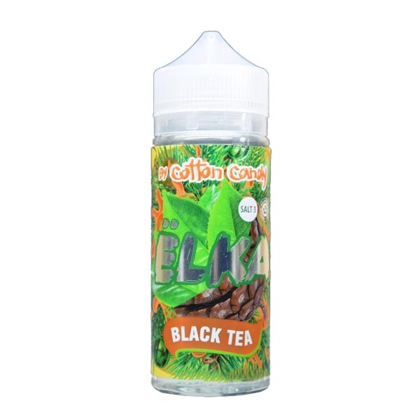 Жидкость Cotton Candy ЁLKA BLACK TEA (Хвоя С Мятой И Чёрным Чаем) (120 мл, 0 мг/мл) в Новосибирске