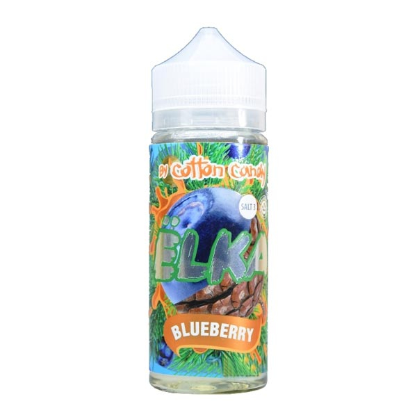 Жидкость Cotton Candy ЁLKA BLUEBERRY (Хвоя С Мятой И Черникой) (120 мл, 0 мг/мл) в Новосибирске