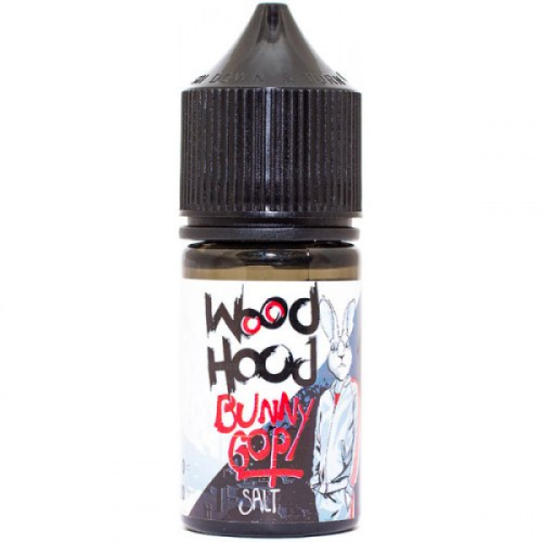 Жидкость Wood Hood Bunny Gop (Малина Черника Черная Смородина Лед) (30 мл, 20 мг/мл) в Новосибирске