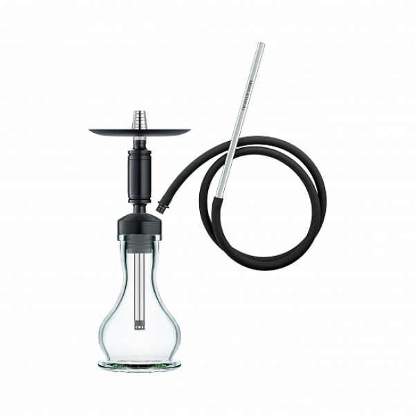 Кальян Honey Sigh Mini Urban Evo Black Серебристый (38 см) в Новосибирске