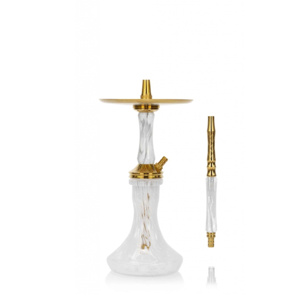 Кальян Ocean Hookah Kaif Small 2 (золотой,белый, 53 см) в Новосибирске