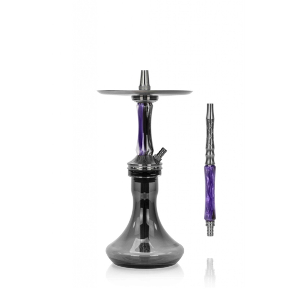 Кальян Ocean Hookah Kaif Small 2 (черный,фиолетовый, 53 см) в Новосибирске