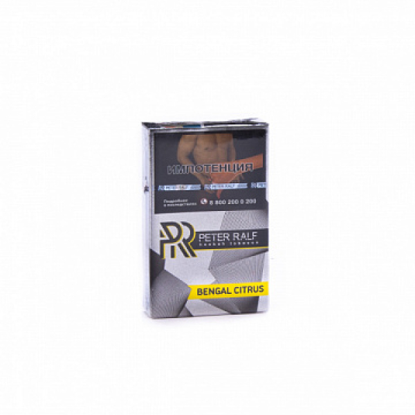 Табак Peter Ralf Bengal citrus (Лимон и Мята со Специями) 50 гр в Новосибирске