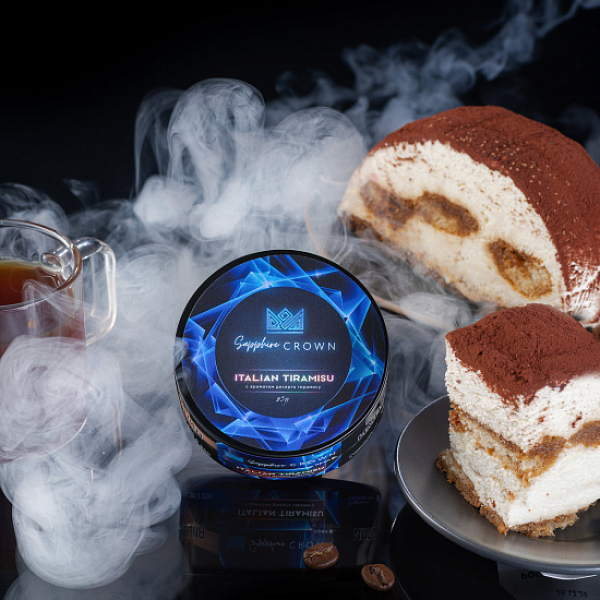 Табак Sapphire Crown Italian Tiramisu (Словочный крем бисквит) 25 гр в Новосибирске