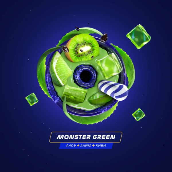 Паста Space Smoke LIGHT Mix Monster  Green (Зеленый Монстр) 30 гр в Новосибирске