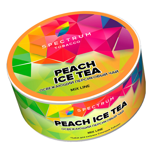 Табак Spectrum Mix Line Peach ice tea (Освежающий персиковый чай) 25 гр в Новосибирске