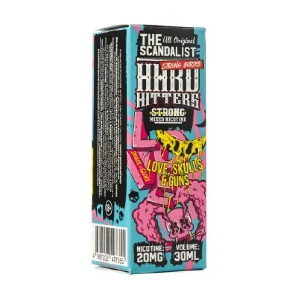 Жидкость The Scandalist Strong Love Skulls Guns 30 мл в Новосибирске