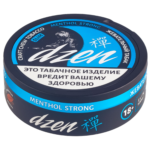 Жевательный табак Dzen Strong Slim Menthol 9 грамм в Новосибирске