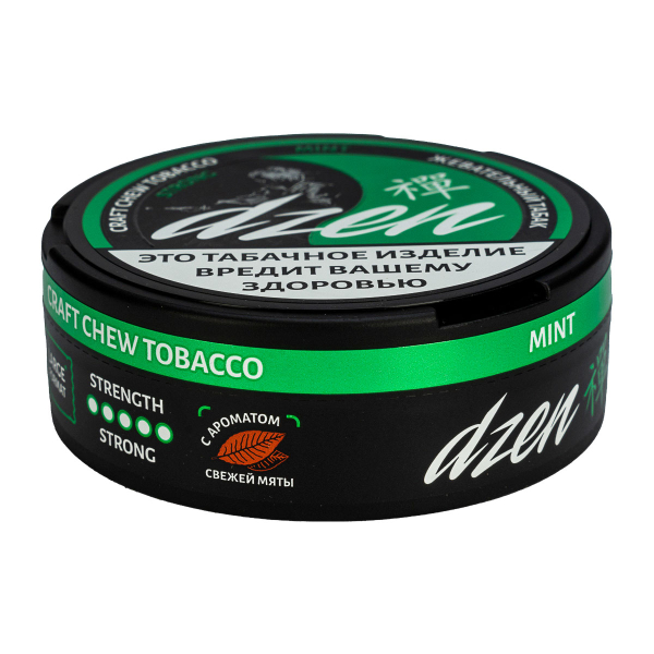 Жевательный табак Dzen Strong Mint 9 грамм в Новосибирске