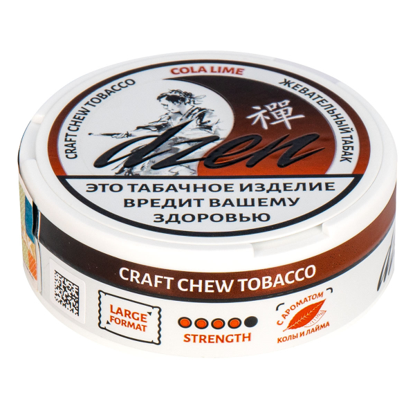 Жевательный табак Dzen Cola Lime 9 грамм в Новосибирске