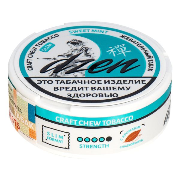 Жевательный табак Dzen Slim Sweet Mint 9 грамм в Новосибирске