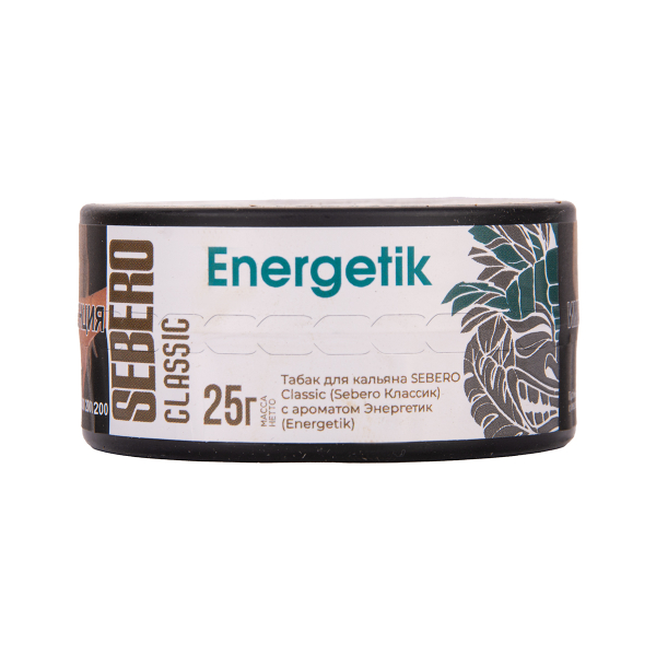 Табак Sebero Energetik 25 грамм в Новосибирске