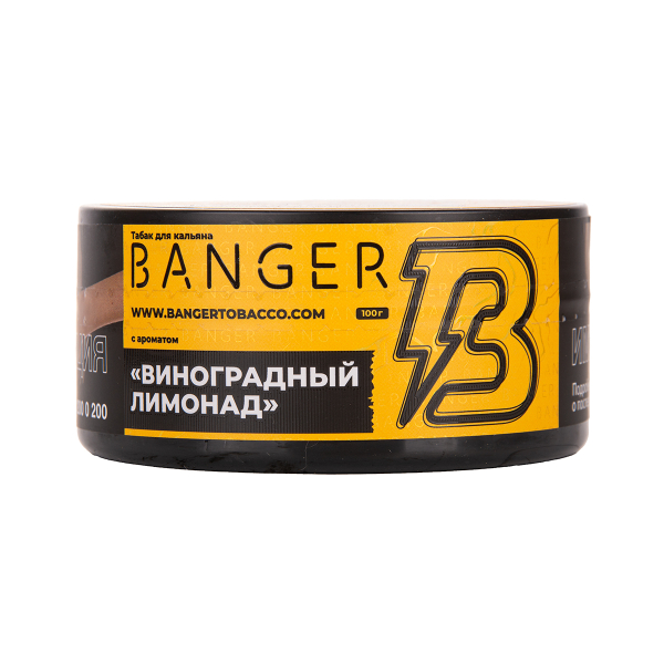 Табак Banger Grape Lemonade 100 грамм в Новосибирске