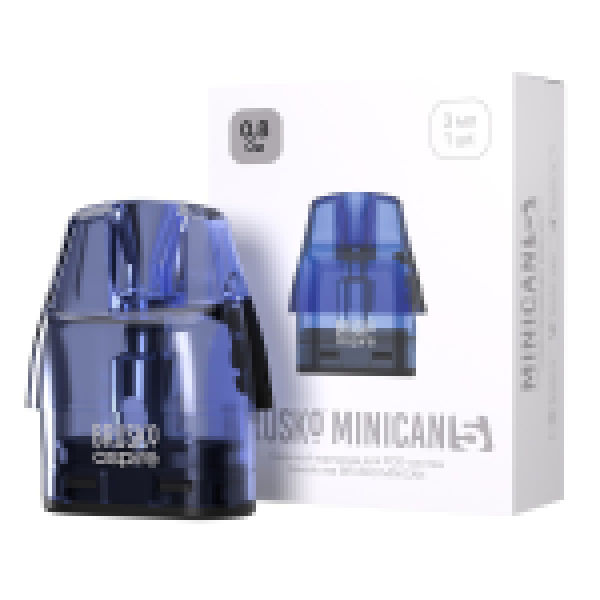 Картридж Brusko Minican 5 3 Мл 08 Ом Синий Blue Упак. 1 Шт. в Новосибирске