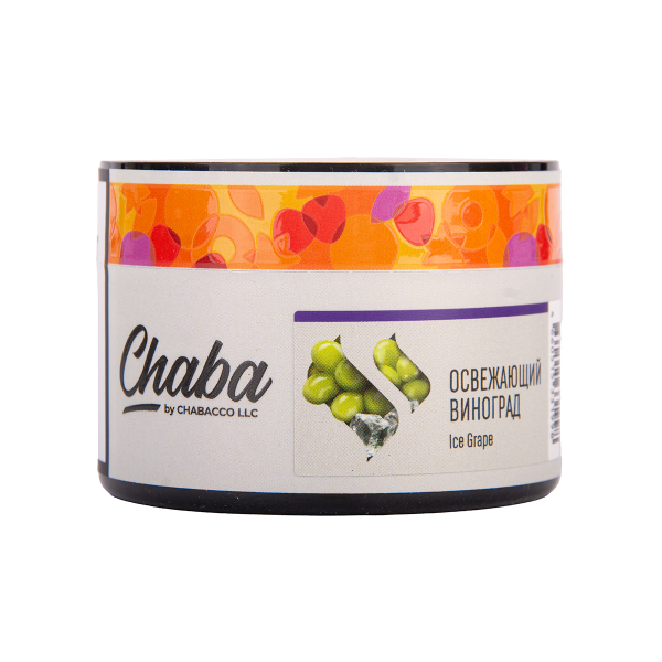 Бестабачная смесь Chaba Ice Grape Nicotine Free 40 грамм в Новосибирске