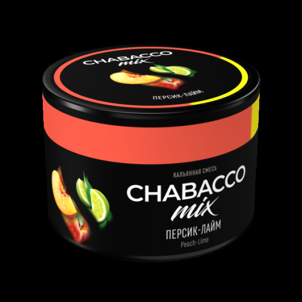 Бестабачная смесь Chabacco Mix Medium Peach Lime 40 грамм в Новосибирске