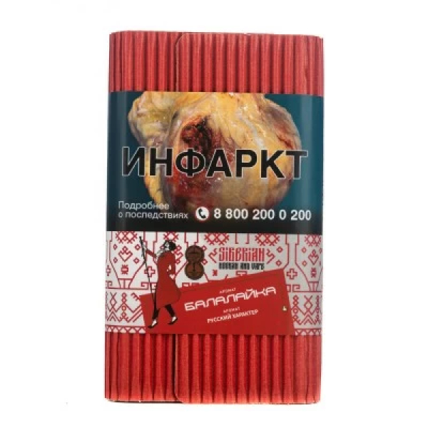 Табак Satyr Балалайка Русский Характер 100 грамм в Новосибирске