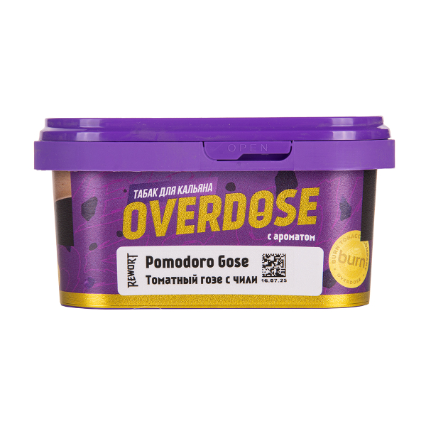 Табак Overdose Pomodoro Gose 200 грамм в Новосибирске
