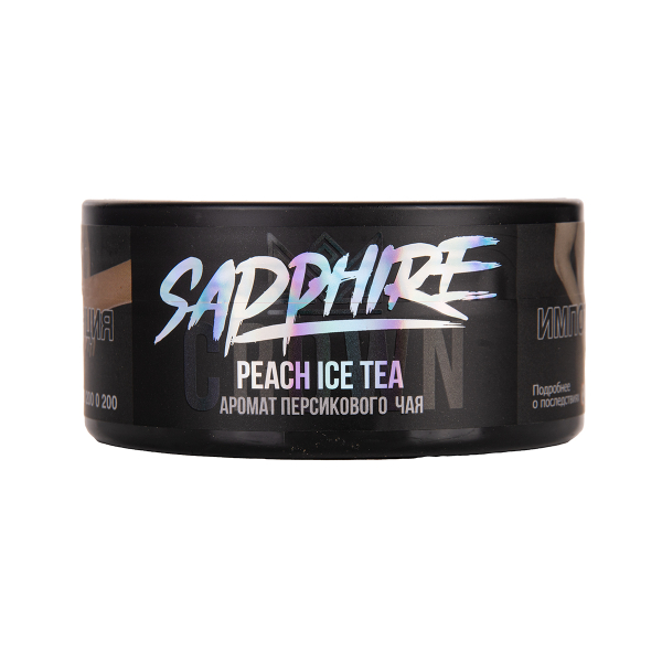 Табак Sapphire Crown Peach Ice Tea 100 грамм в Новосибирске