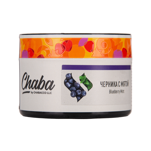 Бестабачная смесь Chaba Blueberry Mint Nicotine Free 40 грамм в Новосибирске