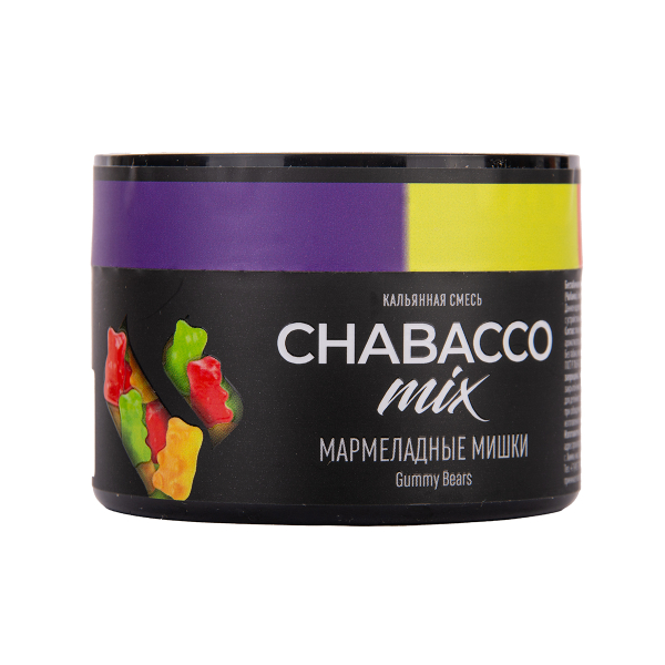 Бестабачная смесь Chabacco Medium Mix Gummy Bears 40 грамм в Новосибирске