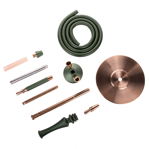 Кальян Hoob Mars Mini British Racing Green X Bronze в Новосибирске