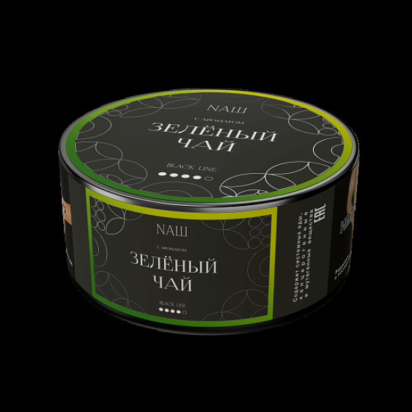 Табак Nаш Black Зелёный Чай 100 грамм в Новосибирске