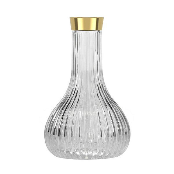 Колба Alpha Hookah Drop Twistlock На Резьбе Прозрачная  Gold в Новосибирске