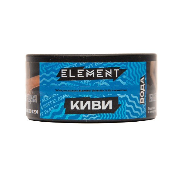 Табак Element Вода Kiwi New 25 грамм в Новосибирске