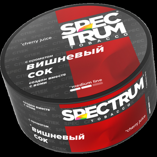 Табак Spectrum Medium Line Cherry Juice 25 грамм в Новосибирске