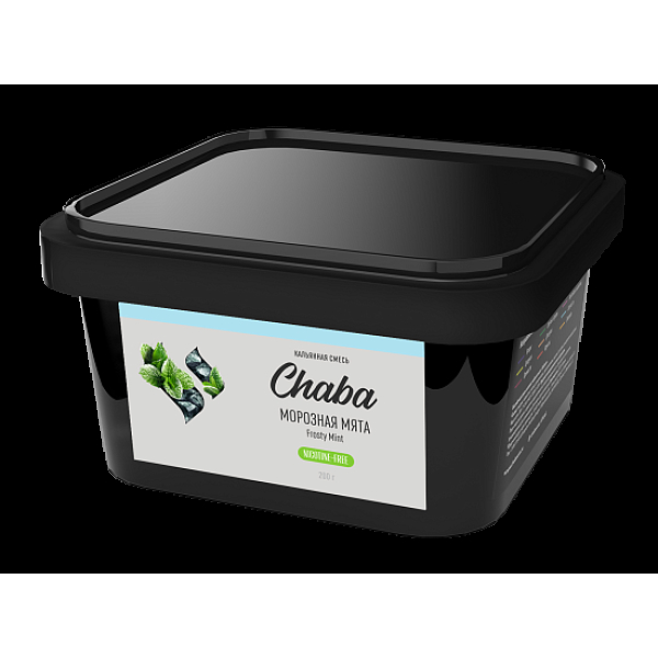 Безникотиновая смесь Chaba Frosty Mint Морозная Мята 200 грамм в Новосибирске