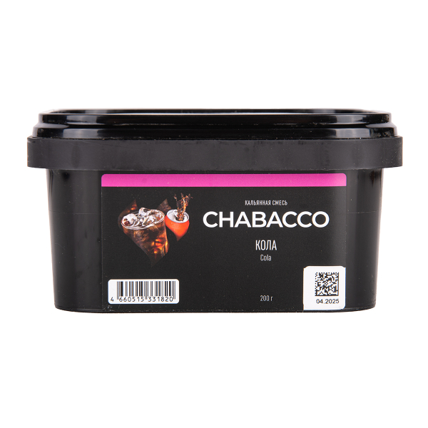 Бестабачная смесь Chabacco Medium Cola 200 грамм в Новосибирске