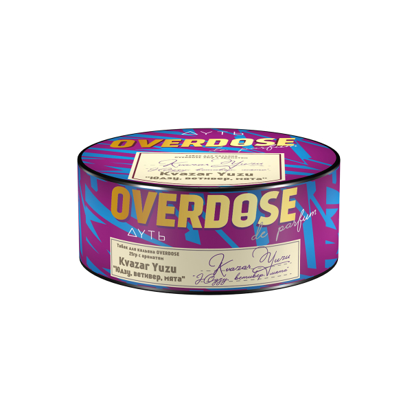 Табак Overdose Kvazar Yuzu 25 грамм в Новосибирске
