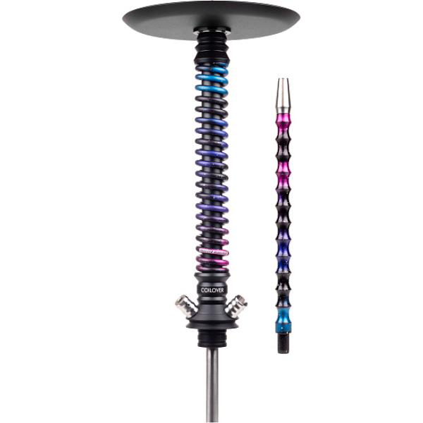 Кальян Mamay Customs Coilover Big Anod Черный Мат Dark Space в Новосибирске