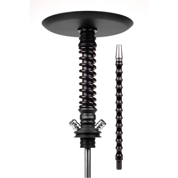 Кальян Mamay Customs Coilovers Mini Base Черный Матовый Черный Глянец в Новосибирске