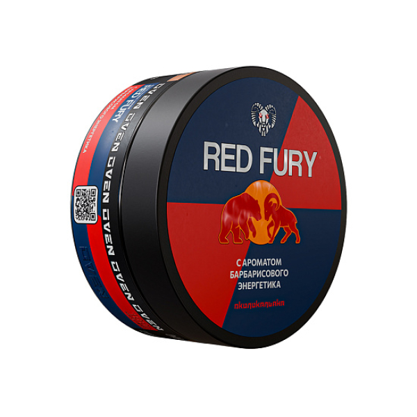 Табак Oven Барбарисовый Энергетик Red Fury 100 грамм в Новосибирске