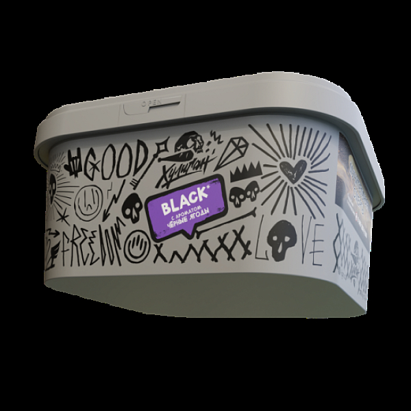 Табак Хулиган Black Черные Ягоды 200 грамм в Новосибирске