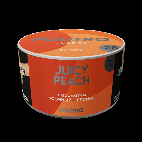Табак Palitra Juicy Peach Сочный Персик 25 грамм в Новосибирске