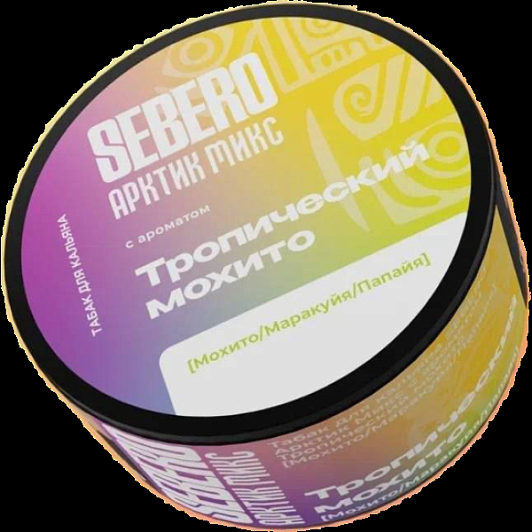 Табак Sebero Арктик Микс Тропический Мохито Мохито Маракуйя Папайя 100 грамм в Новосибирске