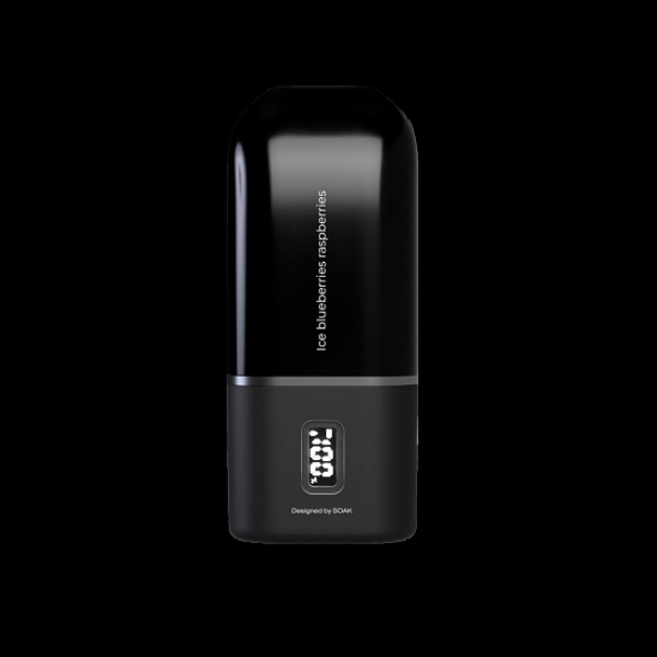 Электронка Soak 13 Ice Blueberries Raspberries Ледяная Черника Малина 13000 затяжек в Новосибирске