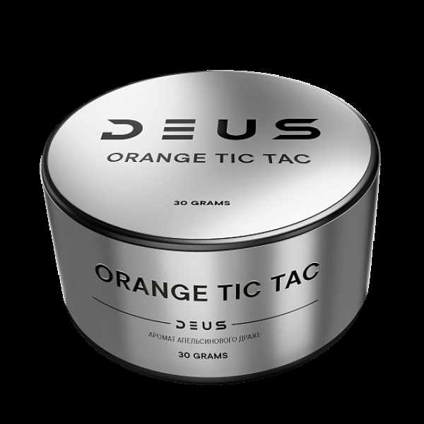 Табак Deus Orange Tic Tac Апельсиновое Драже 30 грамм в Новосибирске