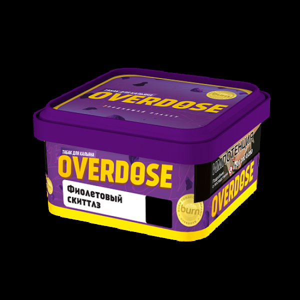 Табак Overdose Фиолетовый Скиттлз 200 грамм в Новосибирске